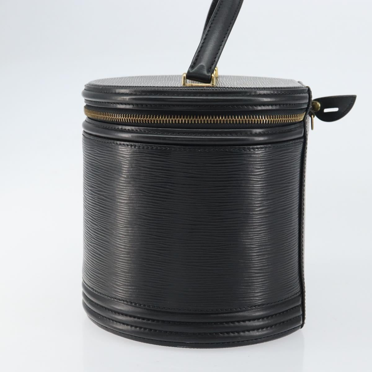 LOUIS VUITTON Epi Cannes Hand Bag Black M48032 LV Auth 156897