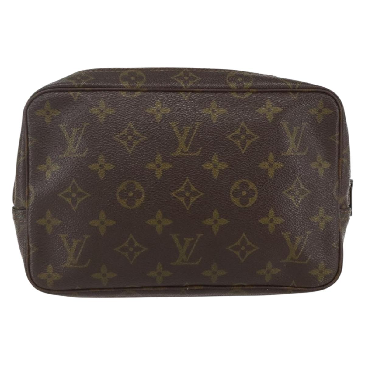 LOUIS VUITTON Monogram Trousse Toilette 23 Clutch Bag M47524 LV Auth 156899