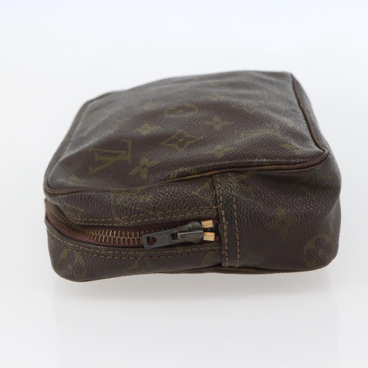 LOUIS VUITTON Monogram Trousse Toilette 23 Clutch Bag M47524 LV Auth 156899