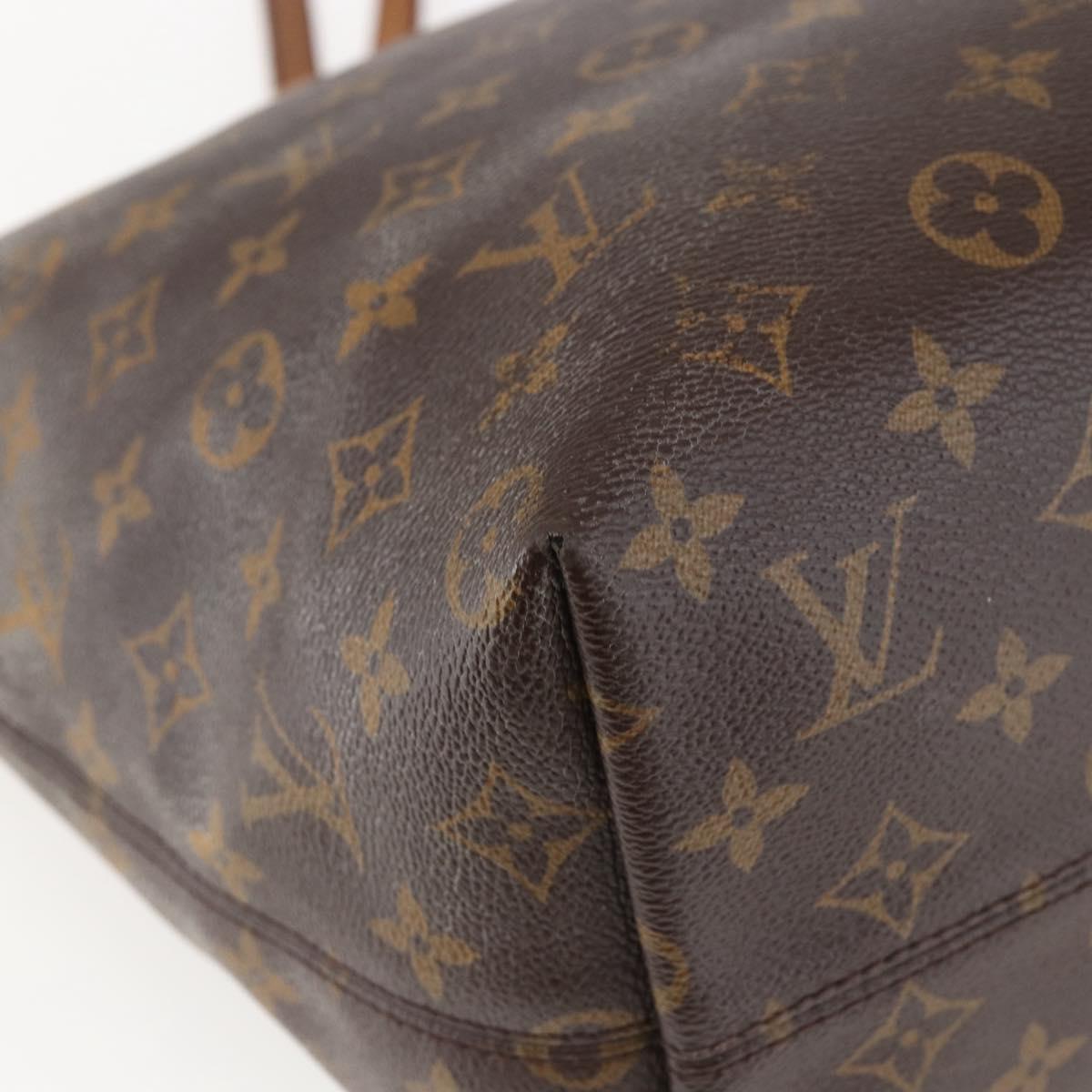 LOUIS VUITTON Monogram Jena MM Tote Bag M42267 LV Auth 156900