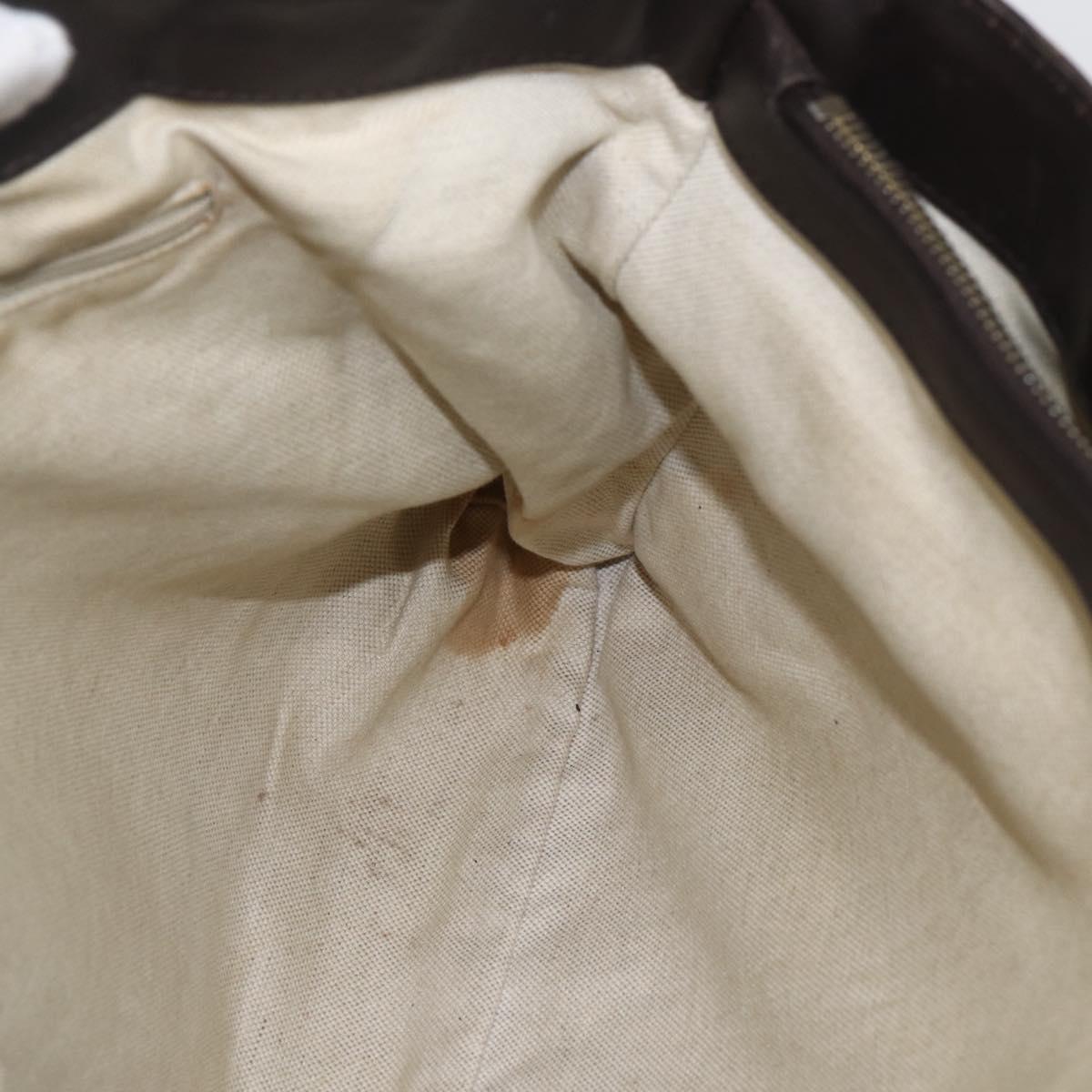 GUCCI GG Canvas Tote Bag Beige Gold 296835 Auth 156913