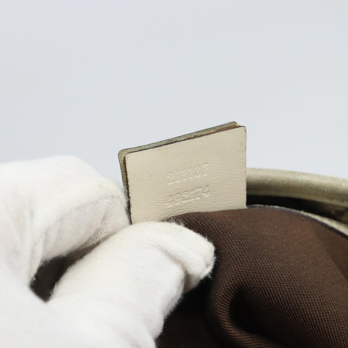 GUCCI GG Supreme Tote Bag PVC Beige 211137 Auth 156914