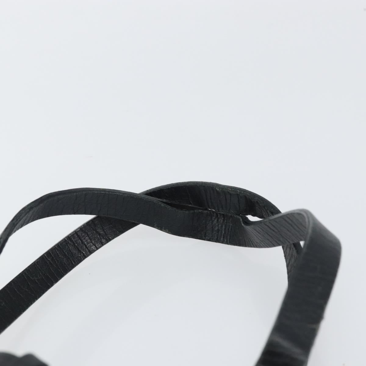 GUCCI GG Canvas Tote Bag Black Silver 107757 Auth 156922