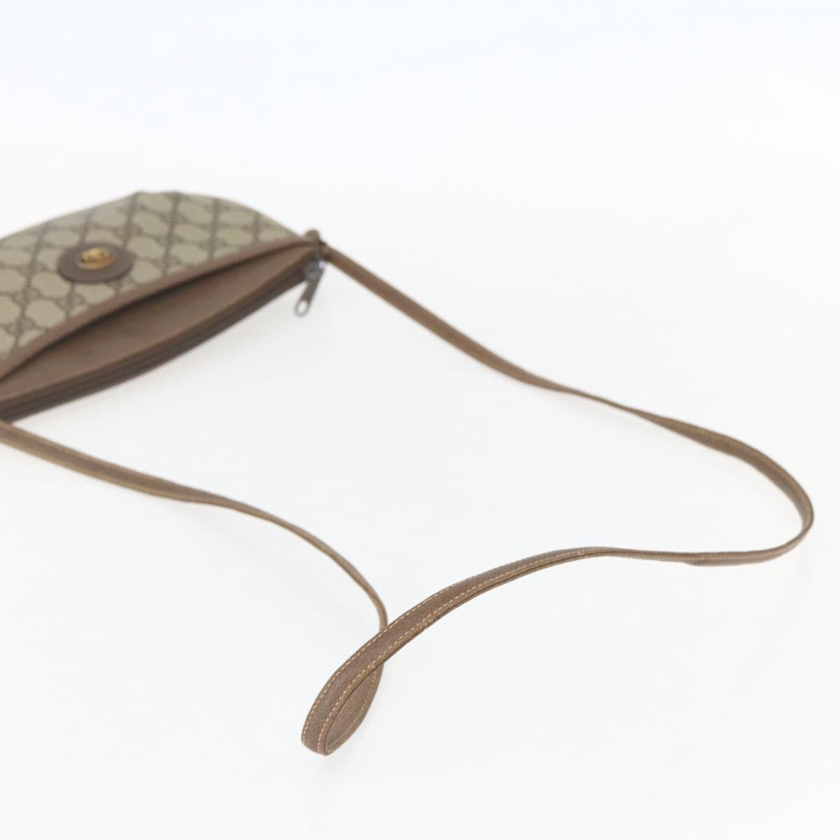 GUCCI GG Supreme Shoulder Bag PVC Beige 904 02 020 Auth 156924