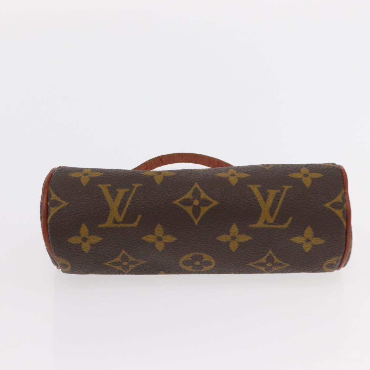 LOUIS VUITTON Monogram Papillon Pouch LV Auth 156933