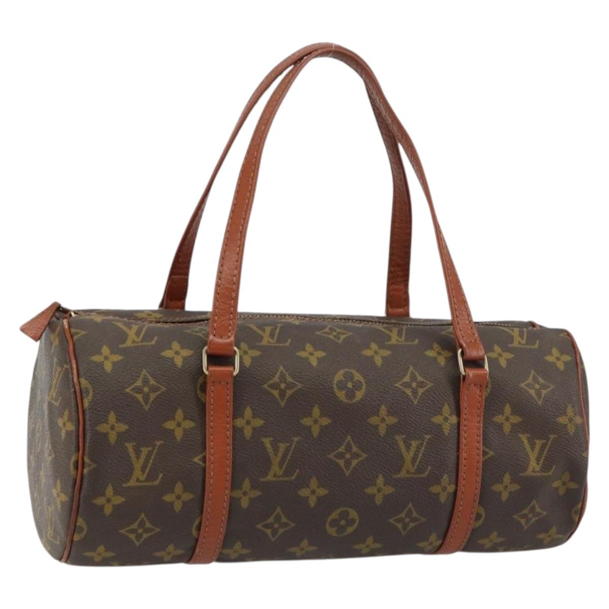LOUIS VUITTON Monogram Papillon 30 Hand Bag M51385 LV Auth 156934