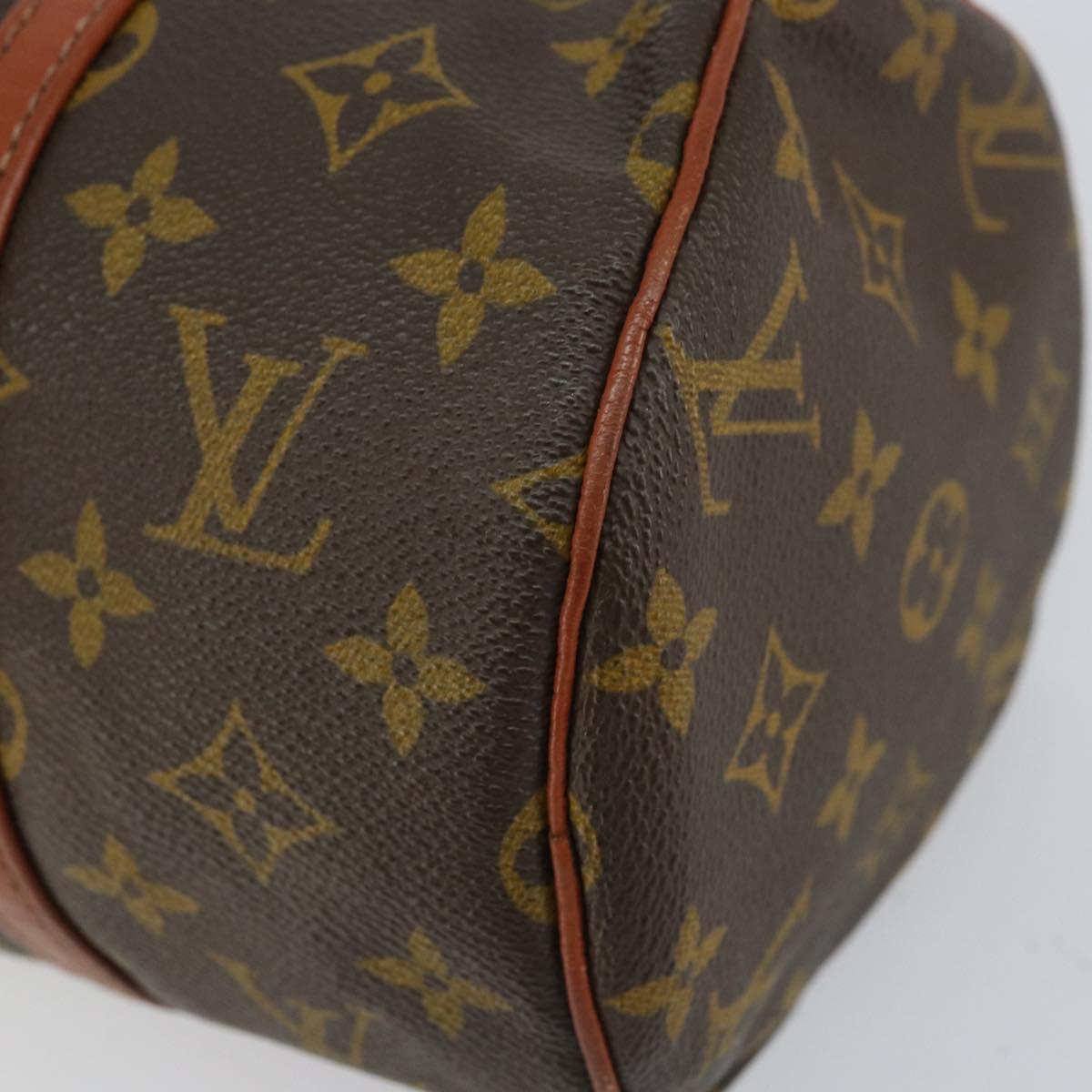 LOUIS VUITTON Monogram Papillon 30 Hand Bag M51385 LV Auth 156934