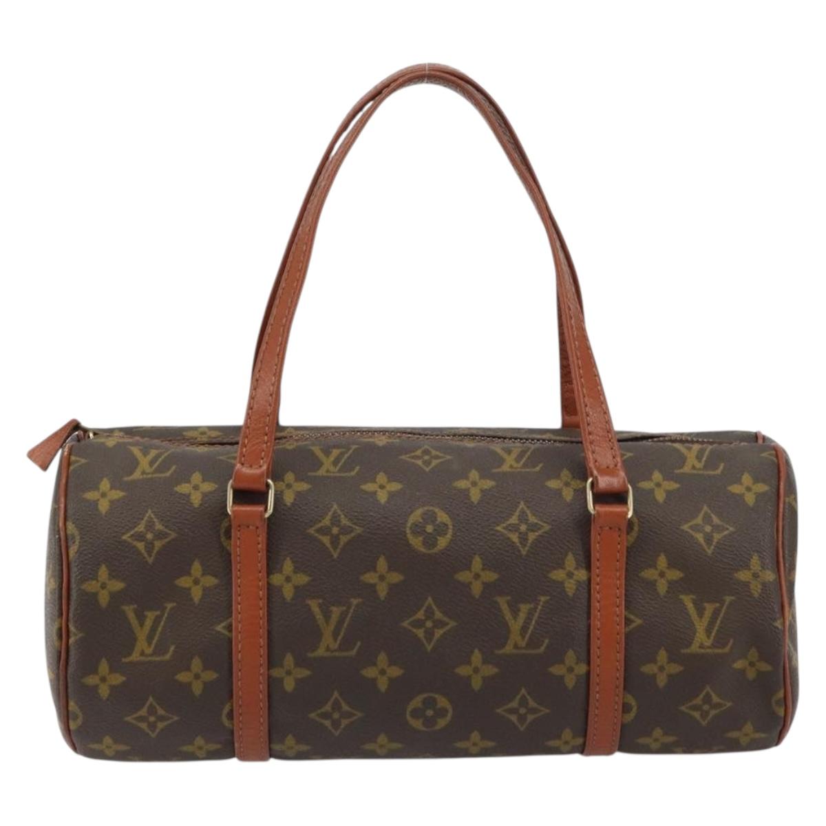 LOUIS VUITTON Monogram Papillon 30 Hand Bag M51385 LV Auth 156934