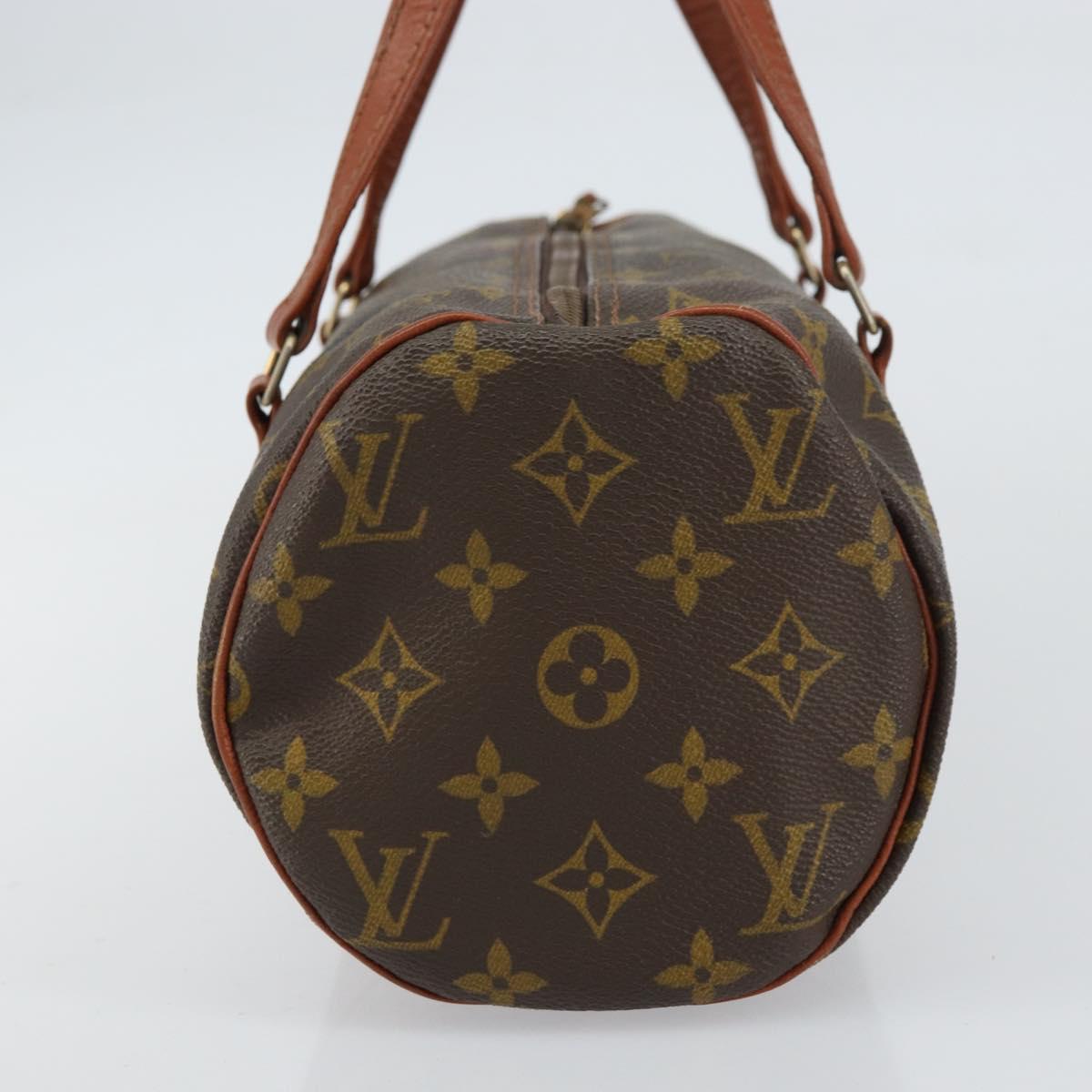 LOUIS VUITTON Monogram Papillon 30 Hand Bag M51385 LV Auth 156934