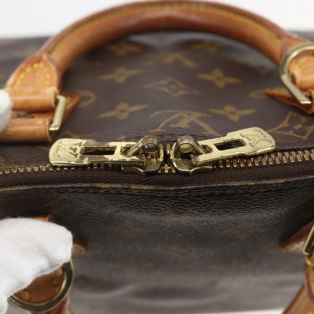 LOUIS VUITTON Monogram Alma Hand Bag M51130 LV Auth 156953