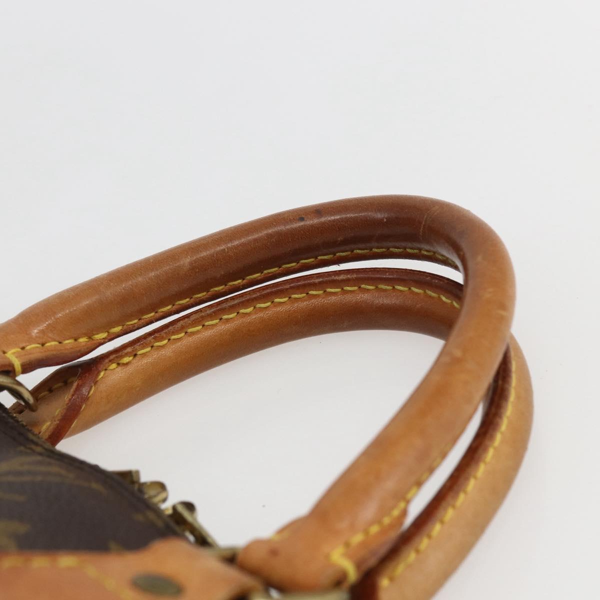 LOUIS VUITTON Monogram Alma Hand Bag M51130 LV Auth 156953