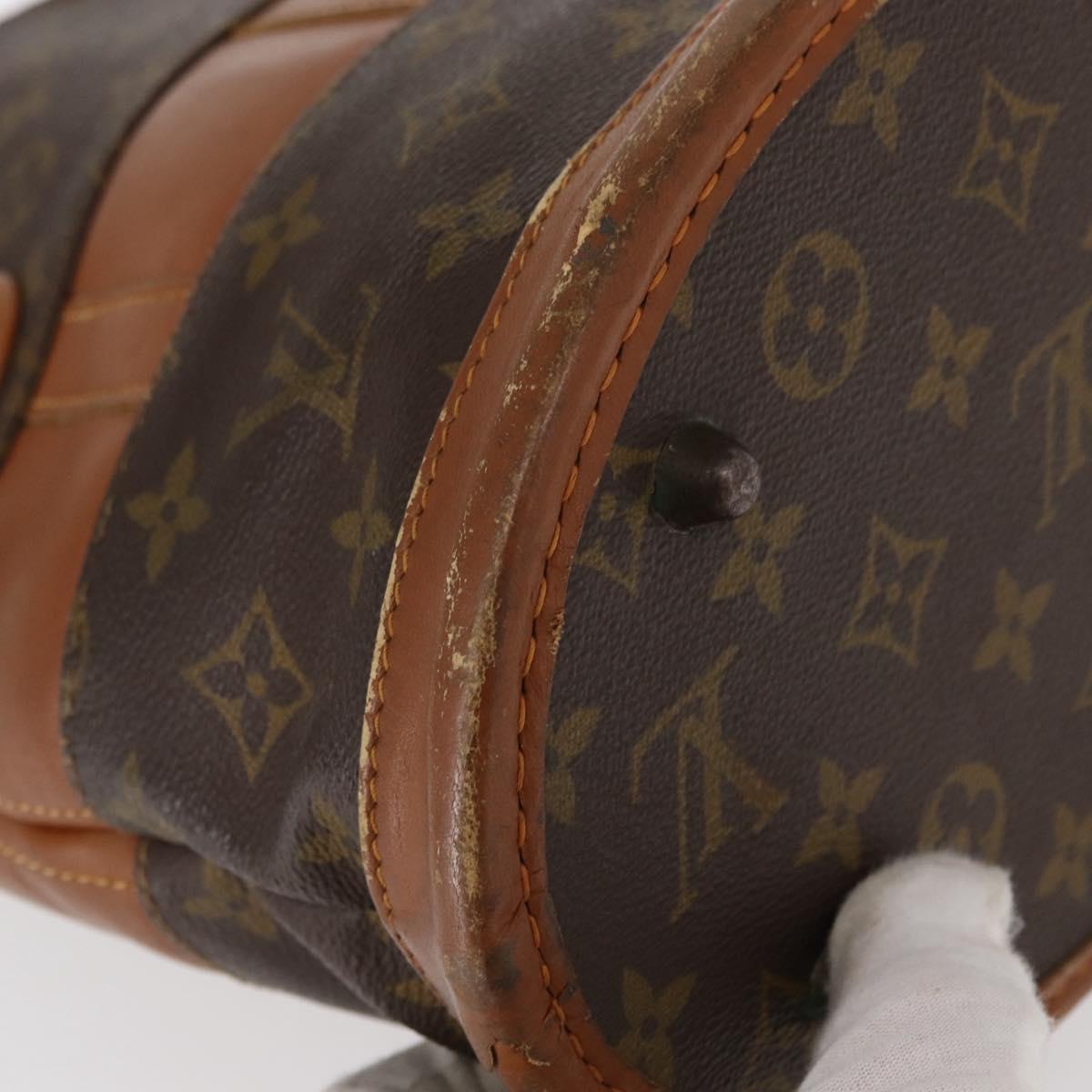LOUIS VUITTON Monogram Bucket PM Shoulder Bag USA limited M42238 LV Auth 156954