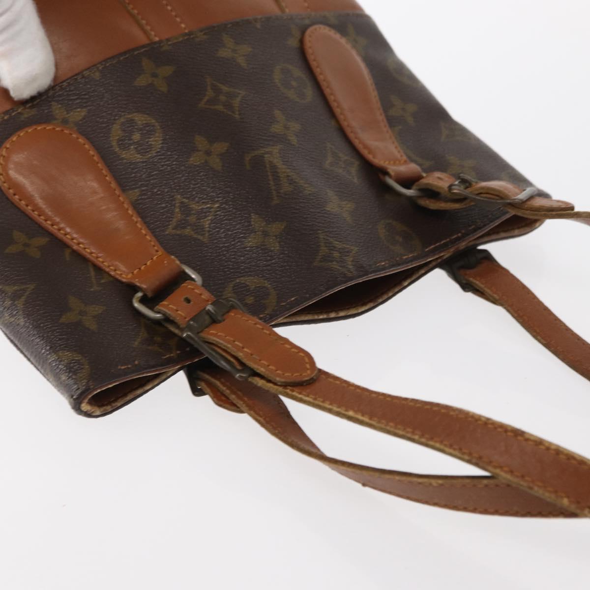 LOUIS VUITTON Monogram Bucket PM Shoulder Bag USA limited M42238 LV Auth 156954