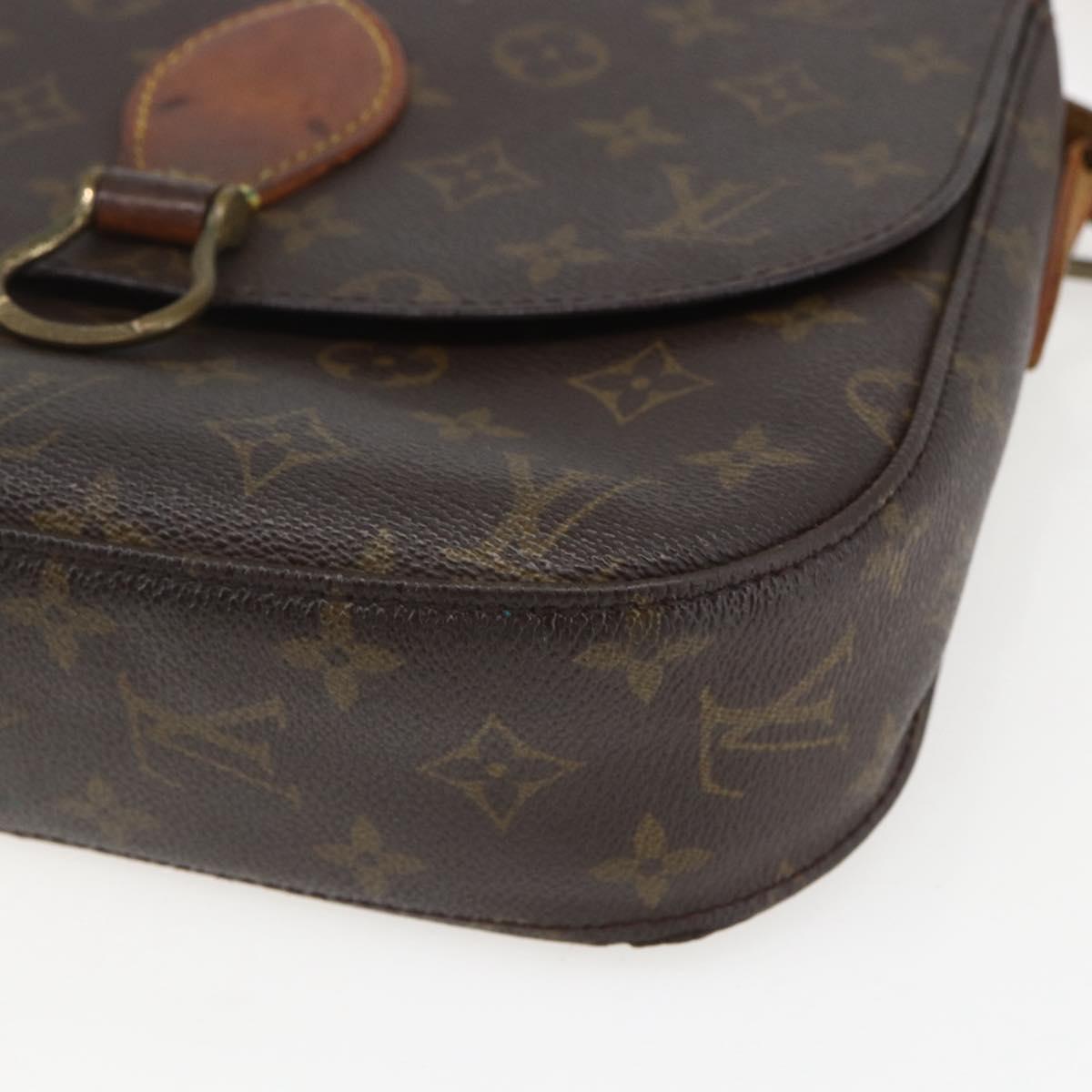 LOUIS VUITTON Monogram Saint Cloud GM Shoulder Bag M51242 LV Auth 156955