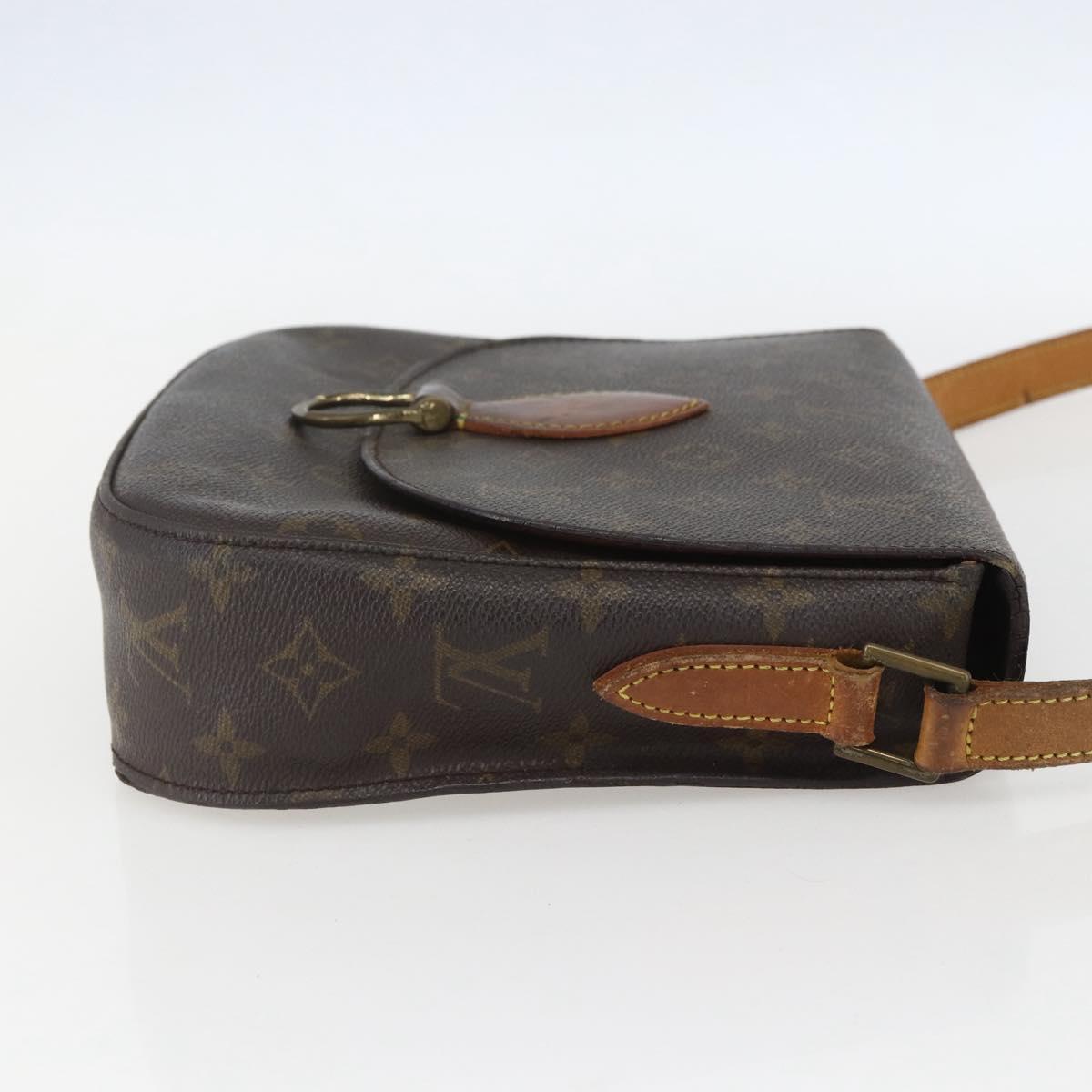 LOUIS VUITTON Monogram Saint Cloud GM Shoulder Bag M51242 LV Auth 156955