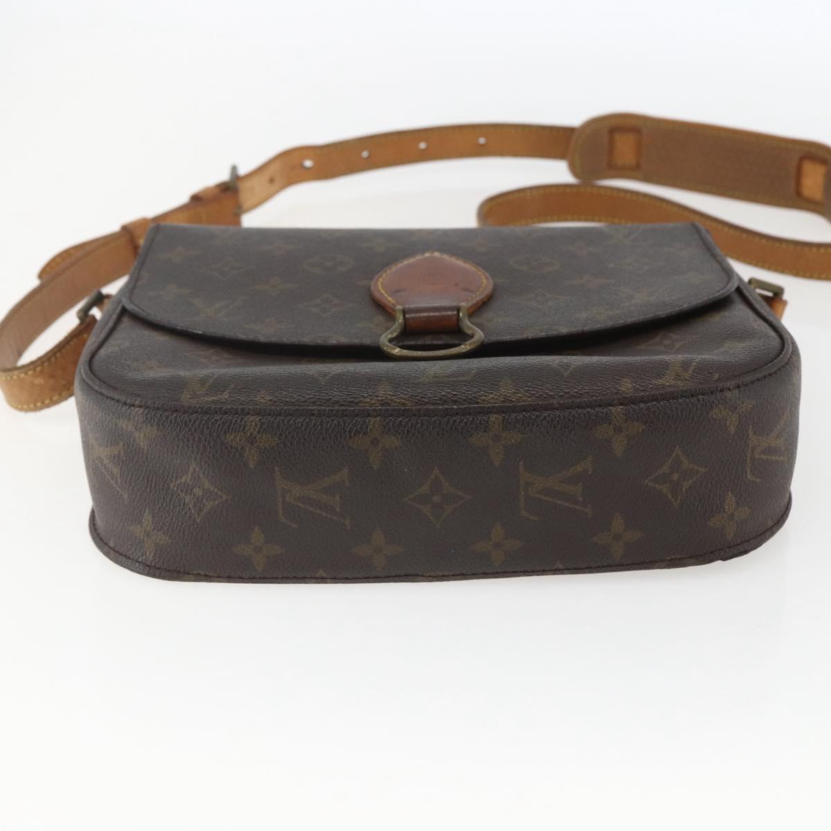 LOUIS VUITTON Monogram Saint Cloud GM Shoulder Bag M51242 LV Auth 156955