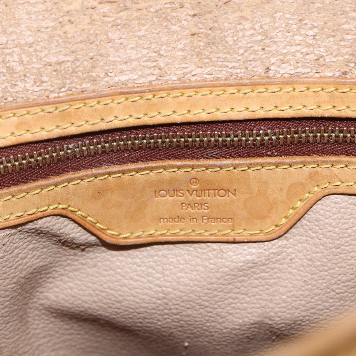 LOUIS VUITTON Monogram Bucket GM Shoulder Bag M42236 LV Auth 156957