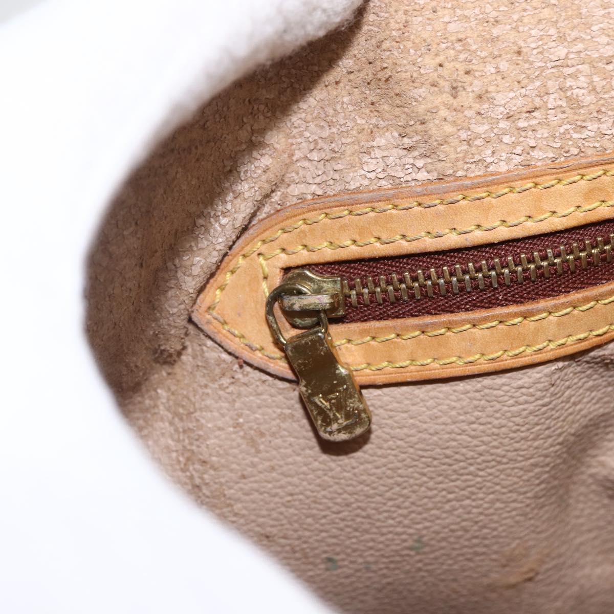 LOUIS VUITTON Monogram Bucket GM Shoulder Bag M42236 LV Auth 156957