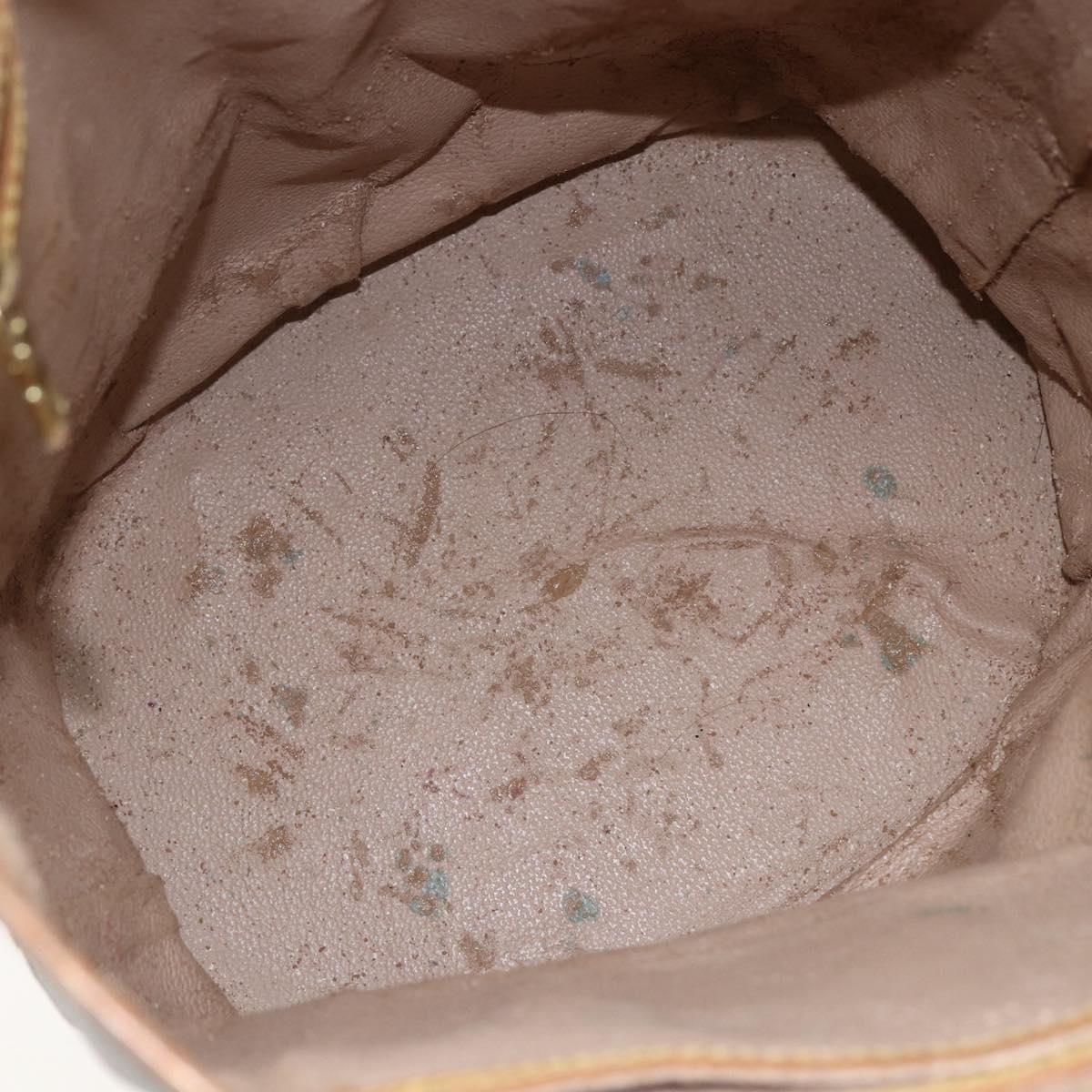 LOUIS VUITTON Monogram Bucket GM Shoulder Bag M42236 LV Auth 156957