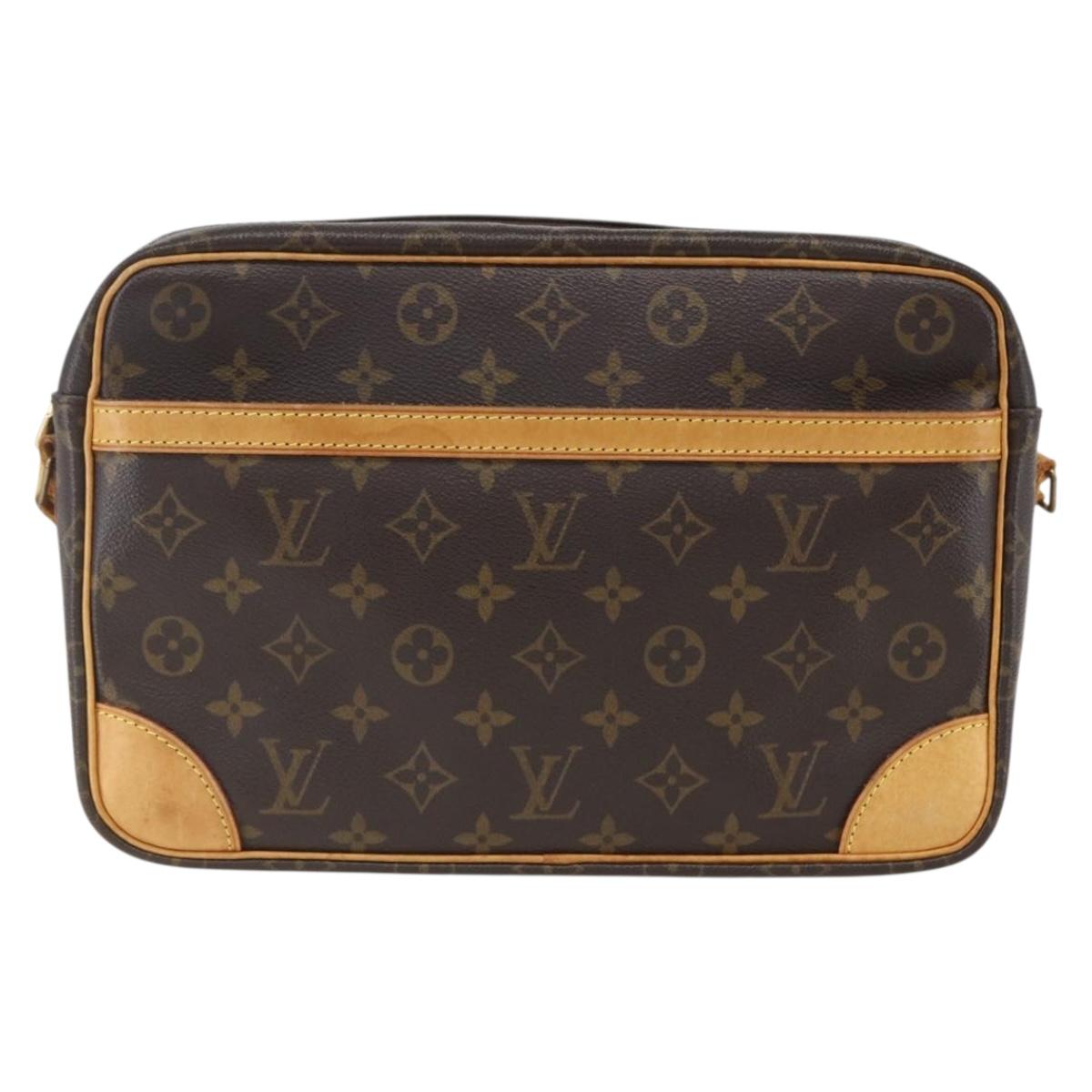 LOUIS VUITTON Monogram Trocadero 30 Shoulder Bag M51272 LV Auth 156959