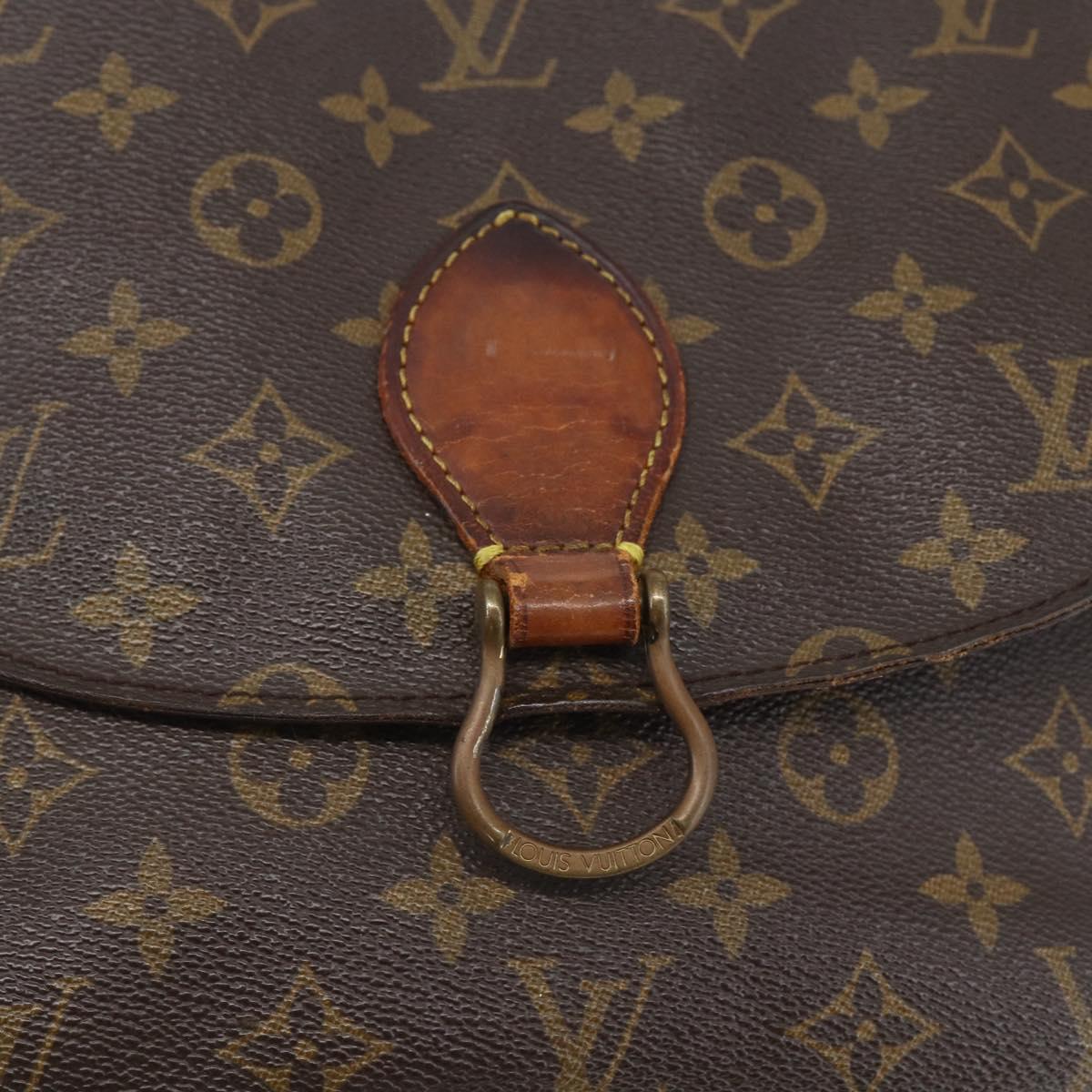 LOUIS VUITTON Monogram Saint Cloud GM Shoulder Bag M51242 LV Auth 156971