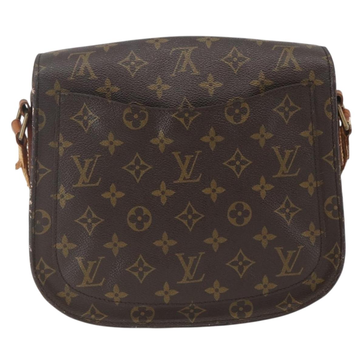 LOUIS VUITTON Monogram Saint Cloud GM Shoulder Bag M51242 LV Auth 156971