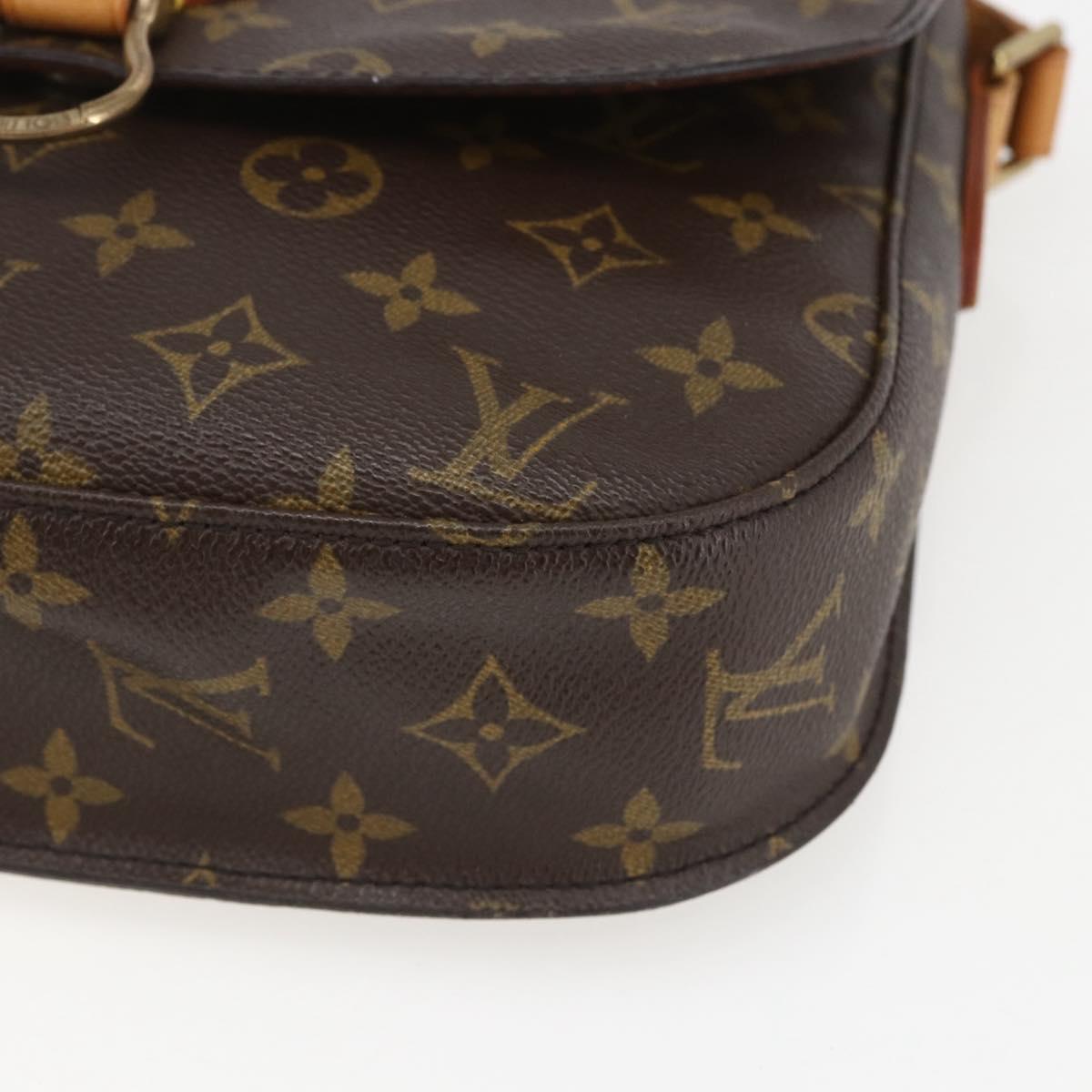 LOUIS VUITTON Monogram Saint Cloud GM Shoulder Bag M51242 LV Auth 156972