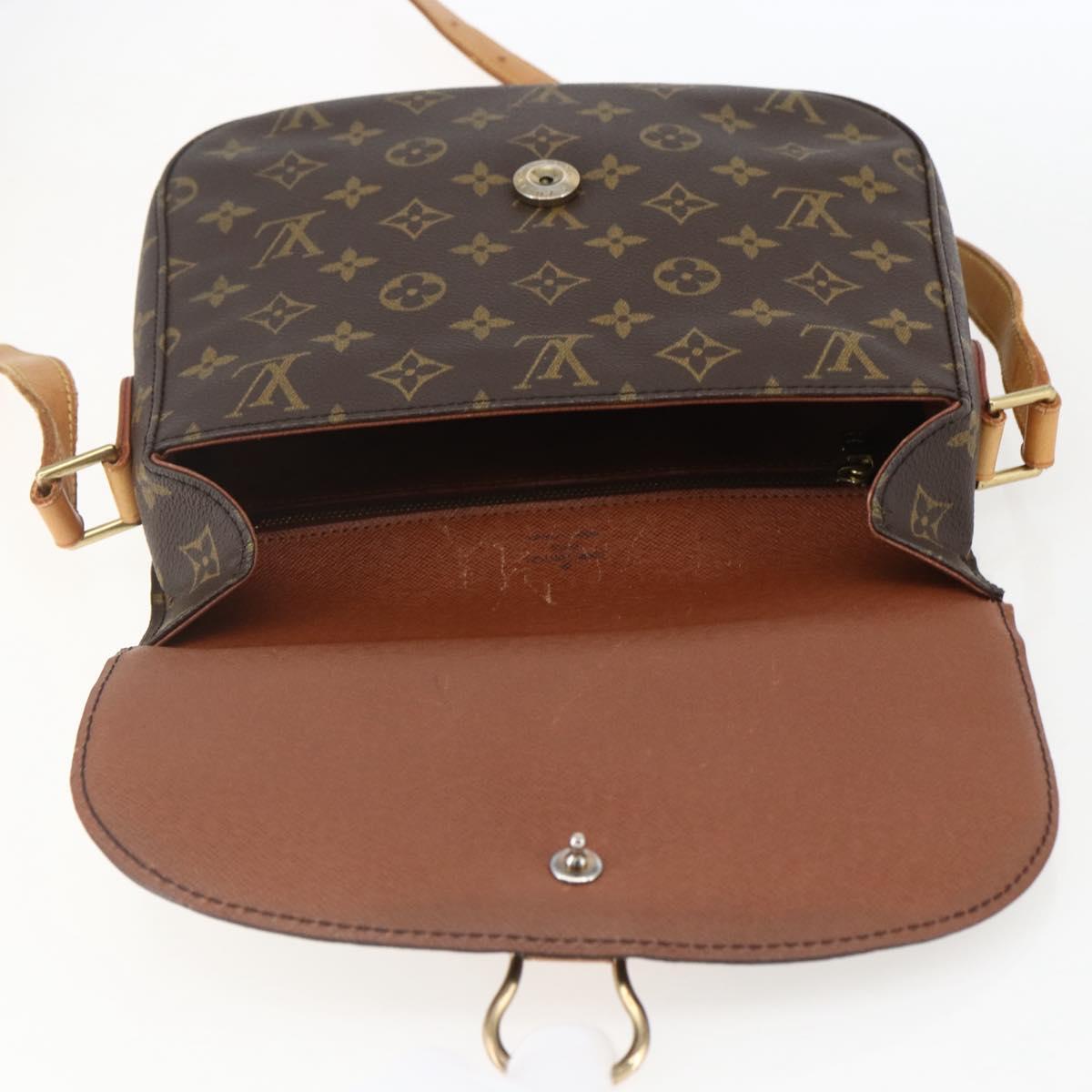 LOUIS VUITTON Monogram Saint Cloud GM Shoulder Bag M51242 LV Auth 156972