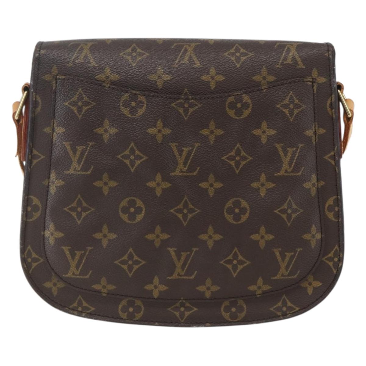 LOUIS VUITTON Monogram Saint Cloud GM Shoulder Bag M51242 LV Auth 156972