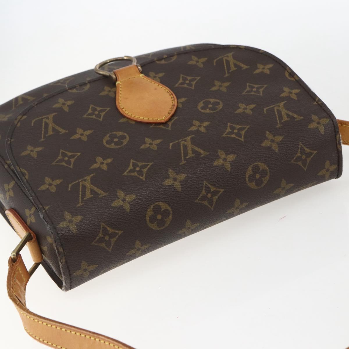 LOUIS VUITTON Monogram Saint Cloud GM Shoulder Bag M51242 LV Auth 156972
