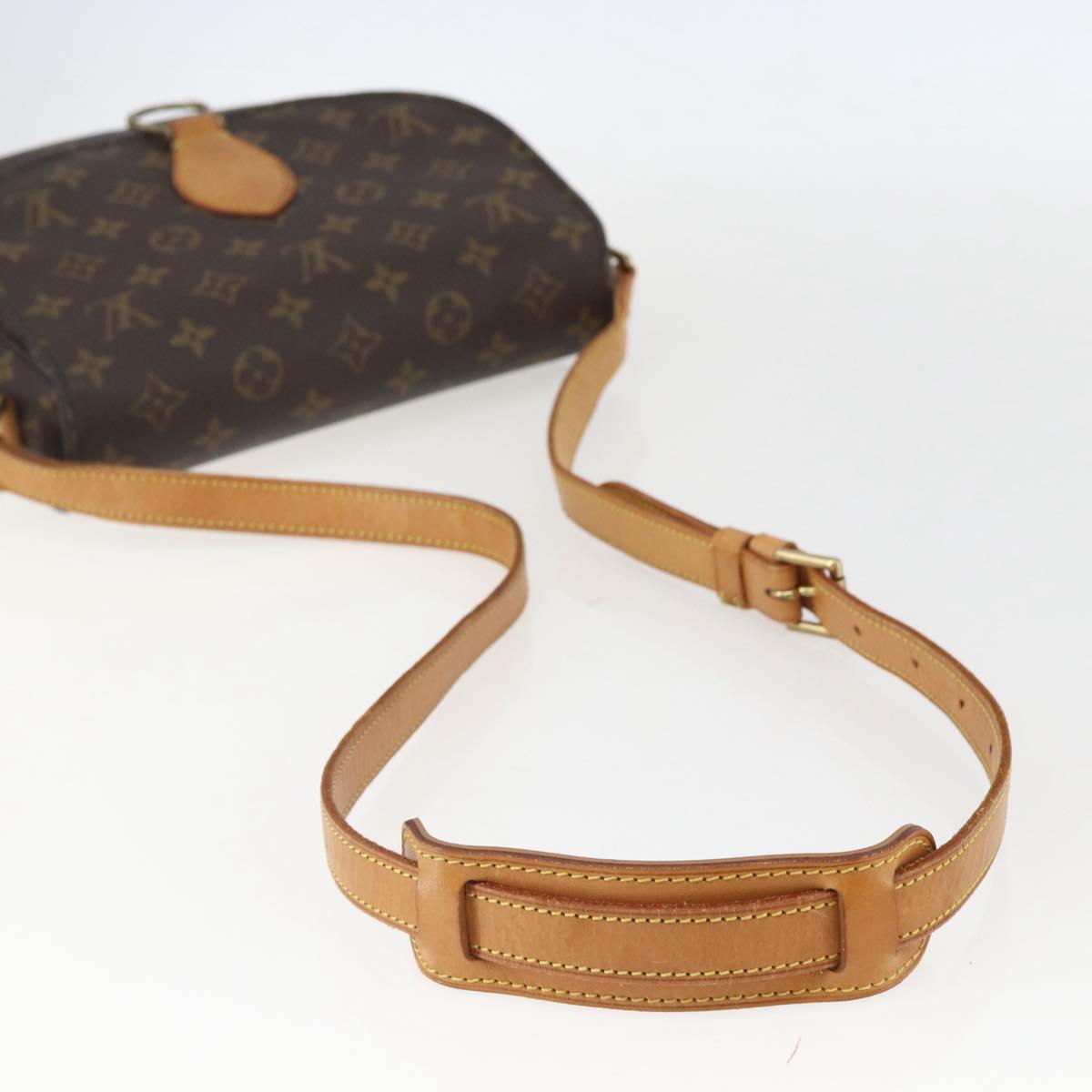 LOUIS VUITTON Monogram Saint Cloud GM Shoulder Bag M51242 LV Auth 156972