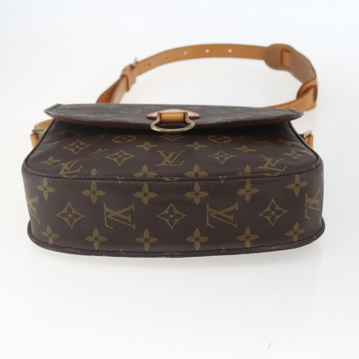 LOUIS VUITTON Monogram Saint Cloud GM Shoulder Bag M51242 LV Auth 156972