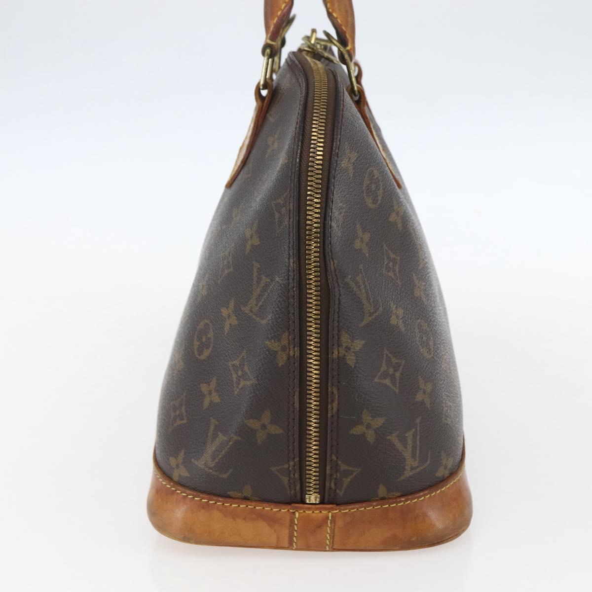 LOUIS VUITTON Monogram Alma Hand Bag M51130 LV Auth 156973