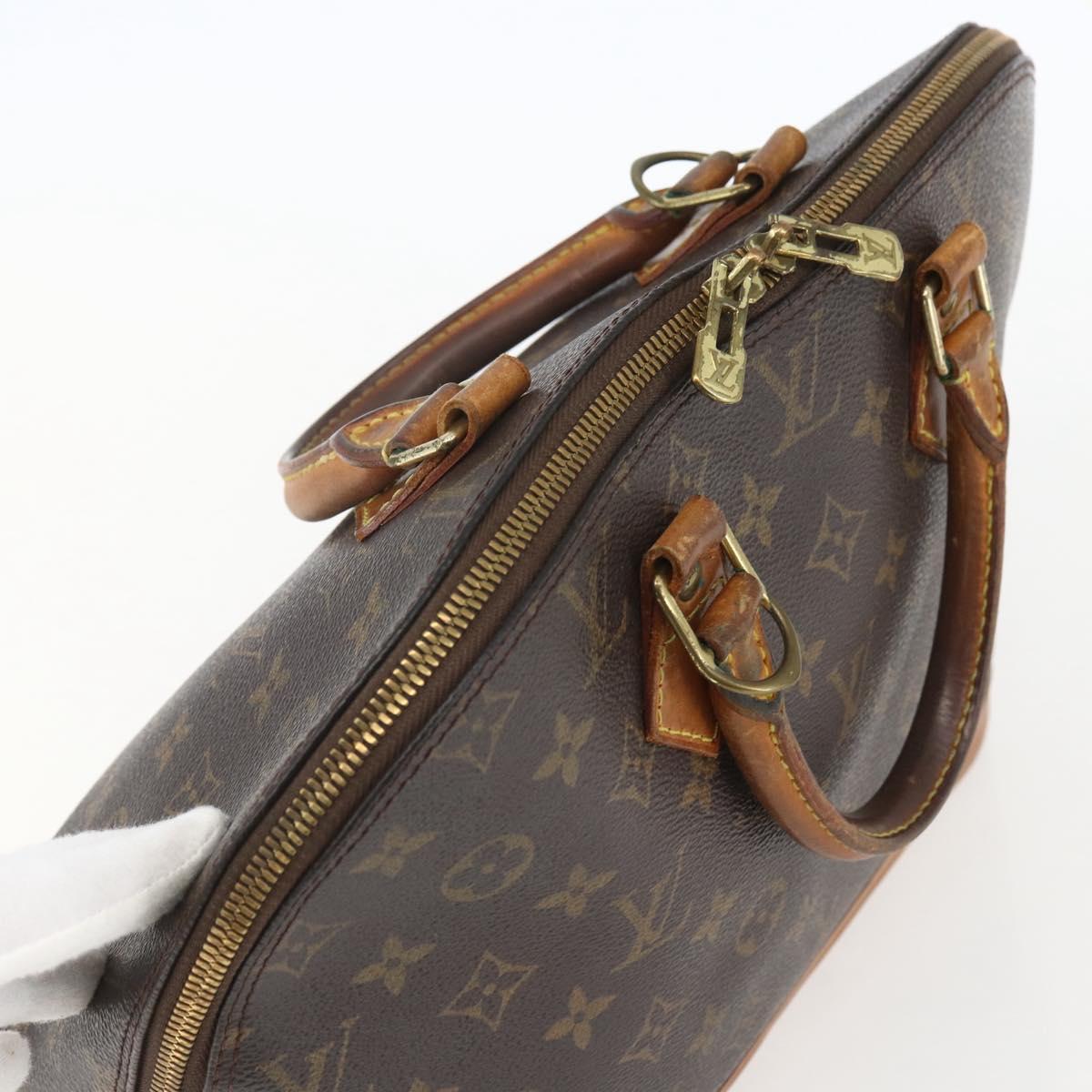 LOUIS VUITTON Monogram Alma Hand Bag M51130 LV Auth 156973
