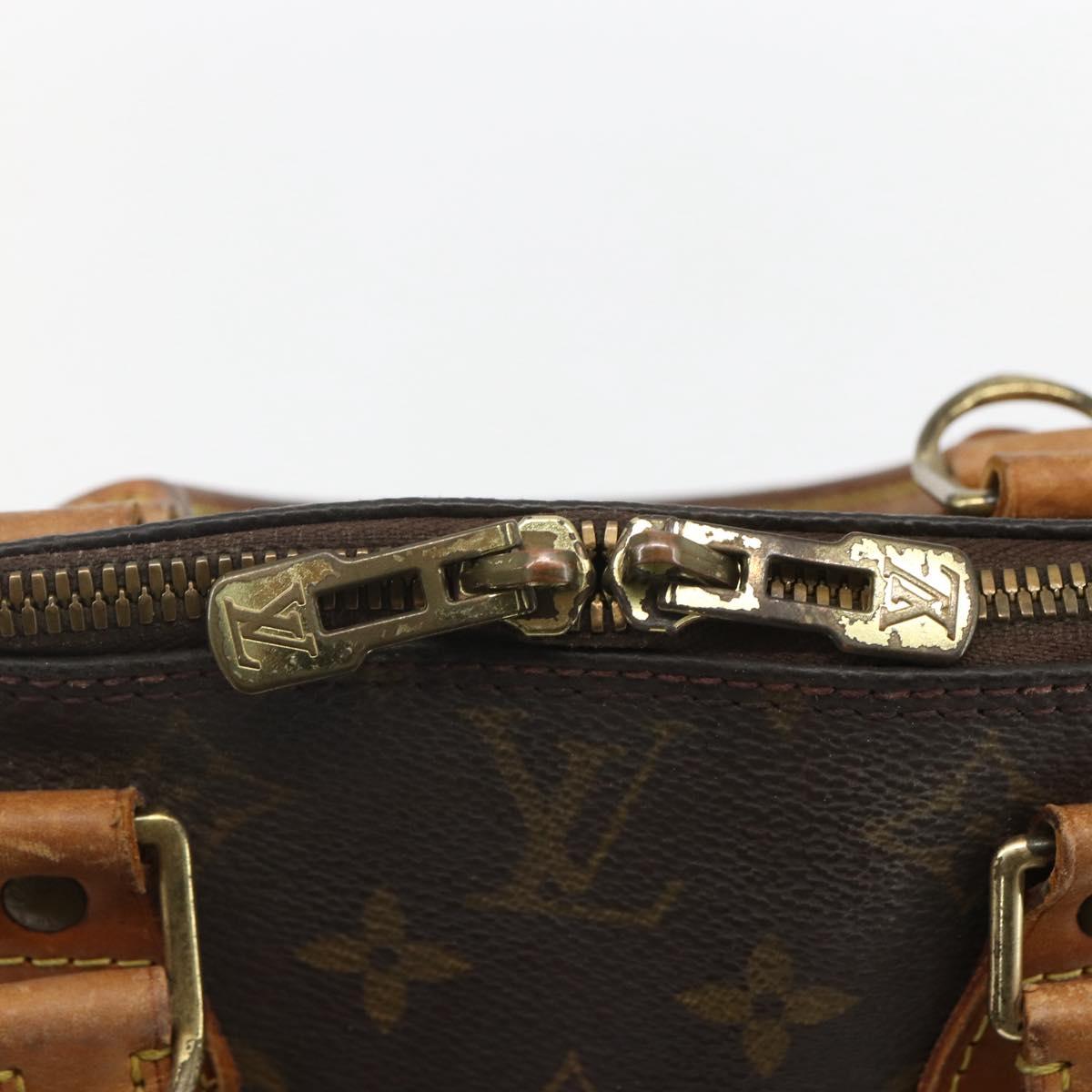 LOUIS VUITTON Monogram Alma Hand Bag M51130 LV Auth 156974
