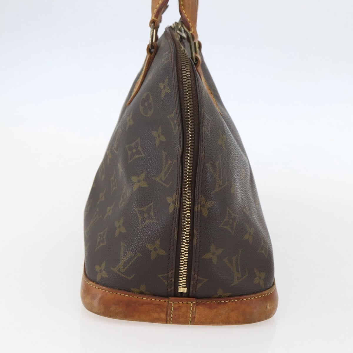 LOUIS VUITTON Monogram Alma Hand Bag M51130 LV Auth 156974