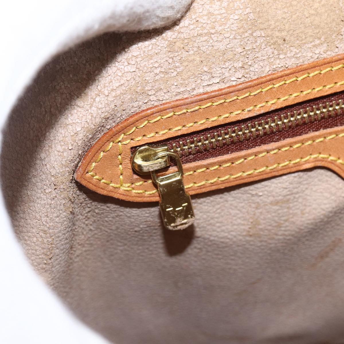 LOUIS VUITTON Monogram Bucket GM Shoulder Bag M42236 LV Auth 156975