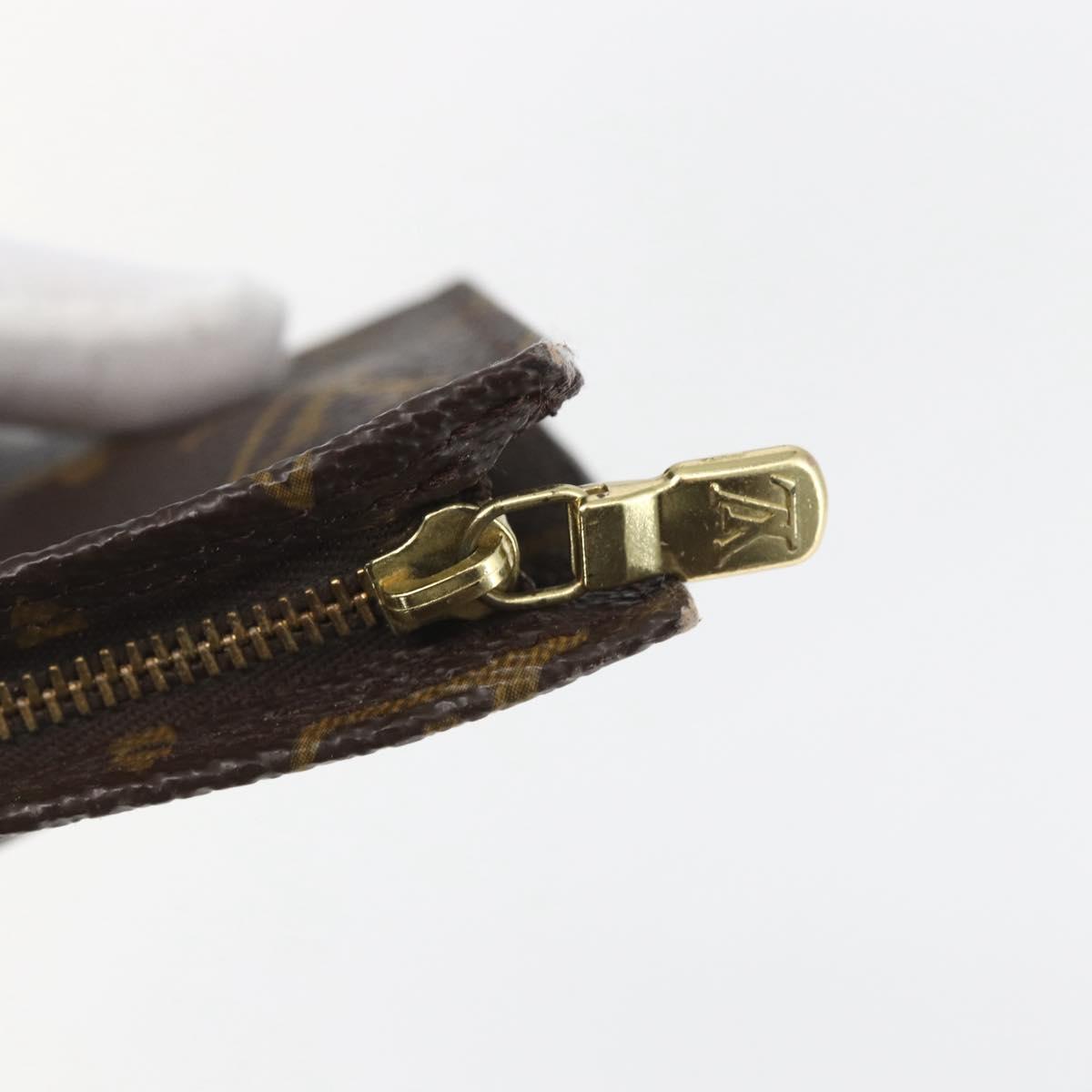 LOUIS VUITTON Monogram Bucket GM Accessory Pouch LV Auth 156976