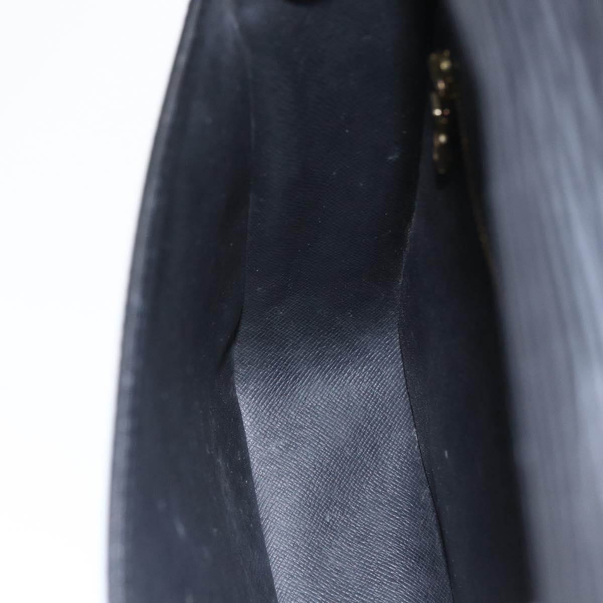 LOUIS VUITTON Epi Saint Cloud GM Shoulder Bag Black Noir M52192 LV Auth 156981