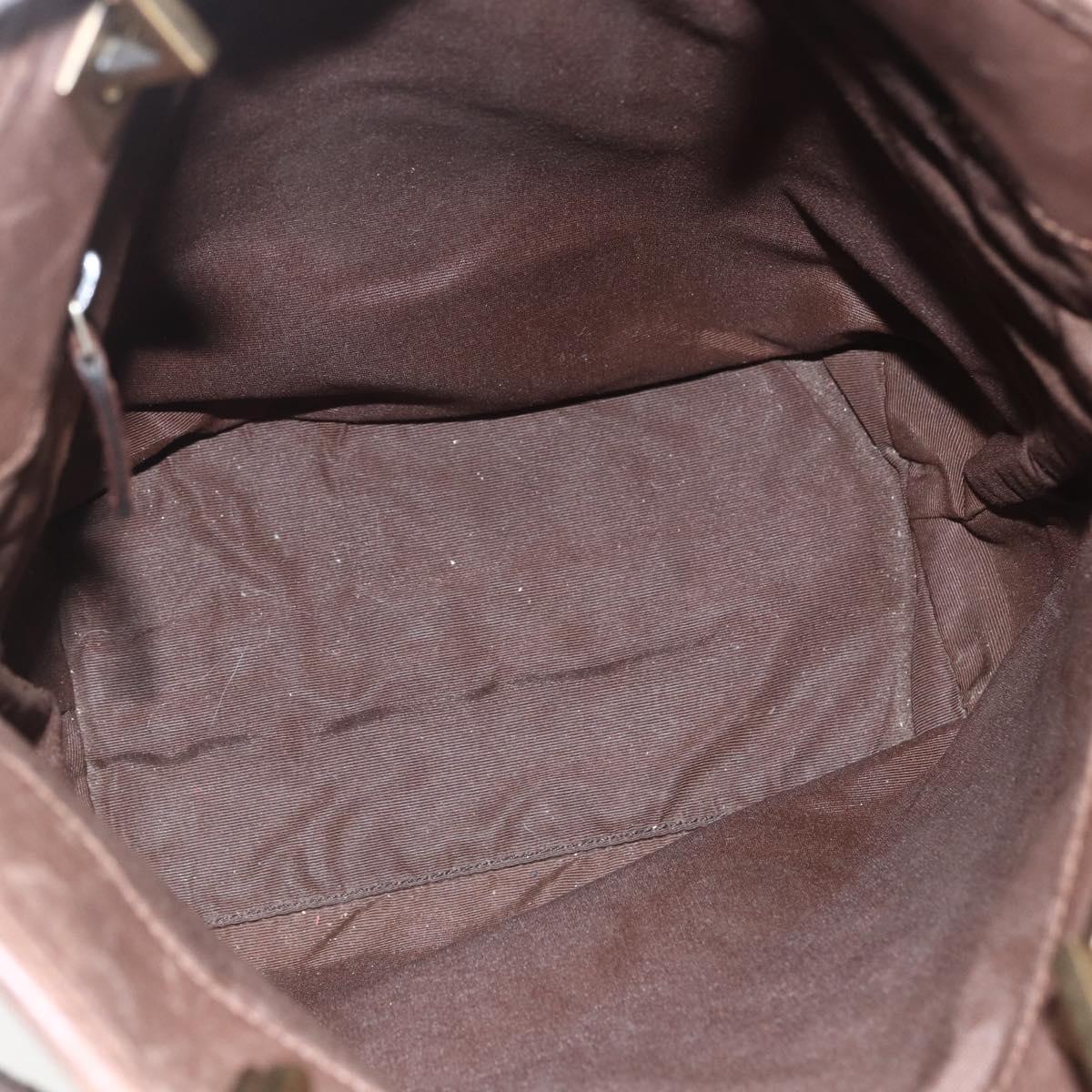 GUCCI GG Canvas Hand Bag Beige Gold 002 1099 Auth 156989