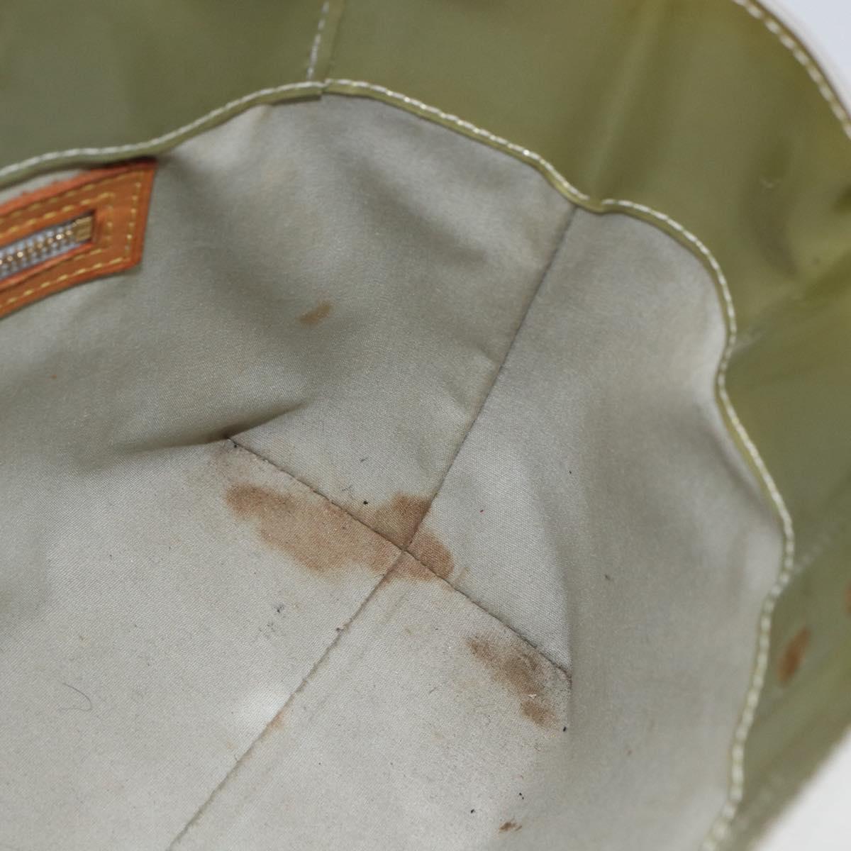 LOUIS VUITTON Monogram Vernis Reade PM Hand Bag Gris M91145 LV Auth 156990