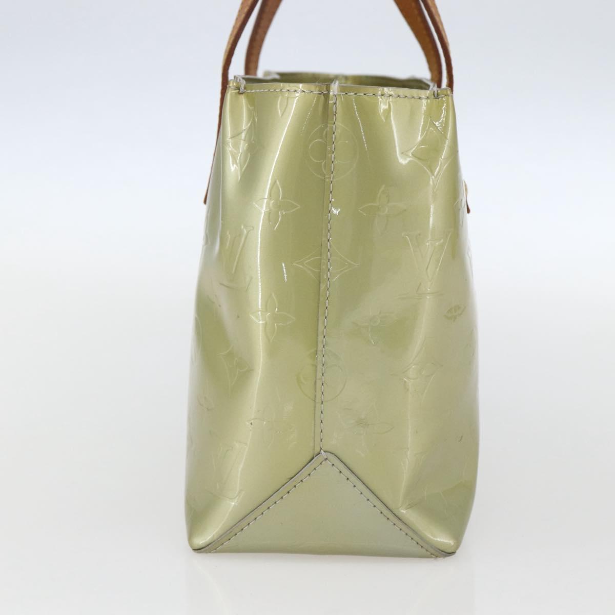 LOUIS VUITTON Monogram Vernis Reade PM Hand Bag Gris M91145 LV Auth 156990