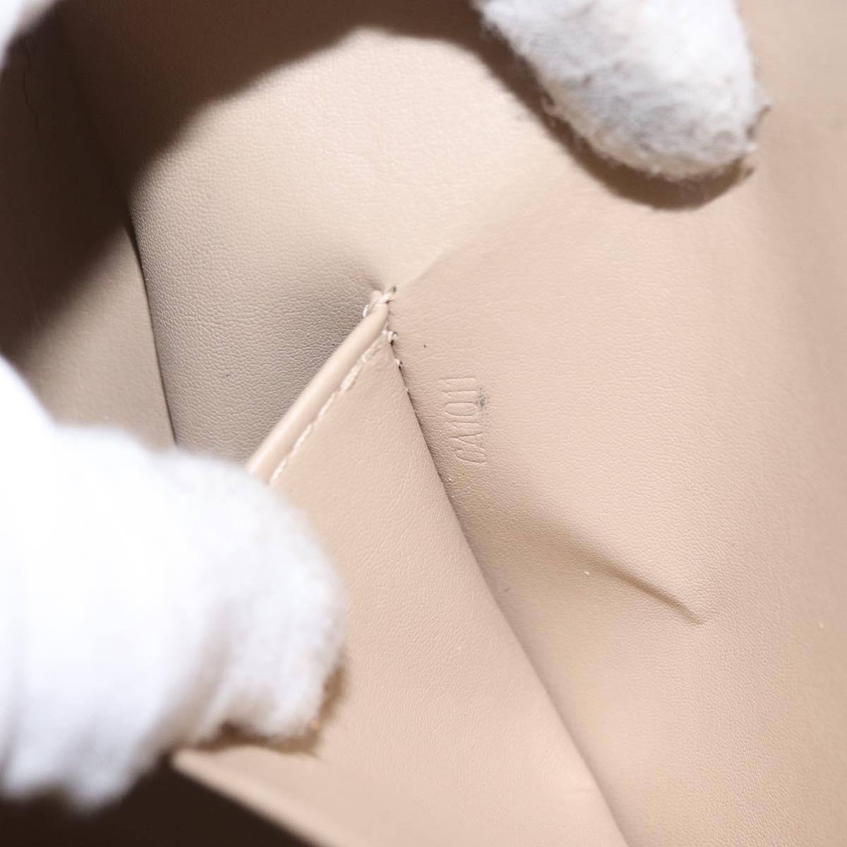 LOUIS VUITTON Monogram Vernis Thompson Street Bag Beige M91301 LV Auth 156991