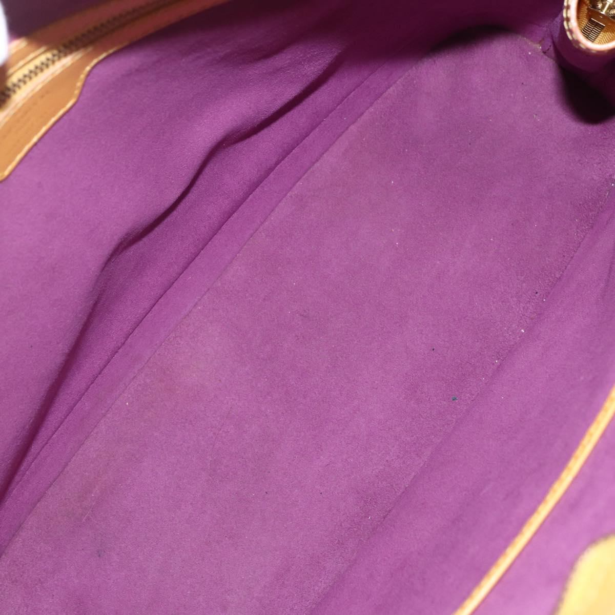 LOUIS VUITTON Epi Lussac Shoulder Bag Yellow M52289 LV Auth 156993