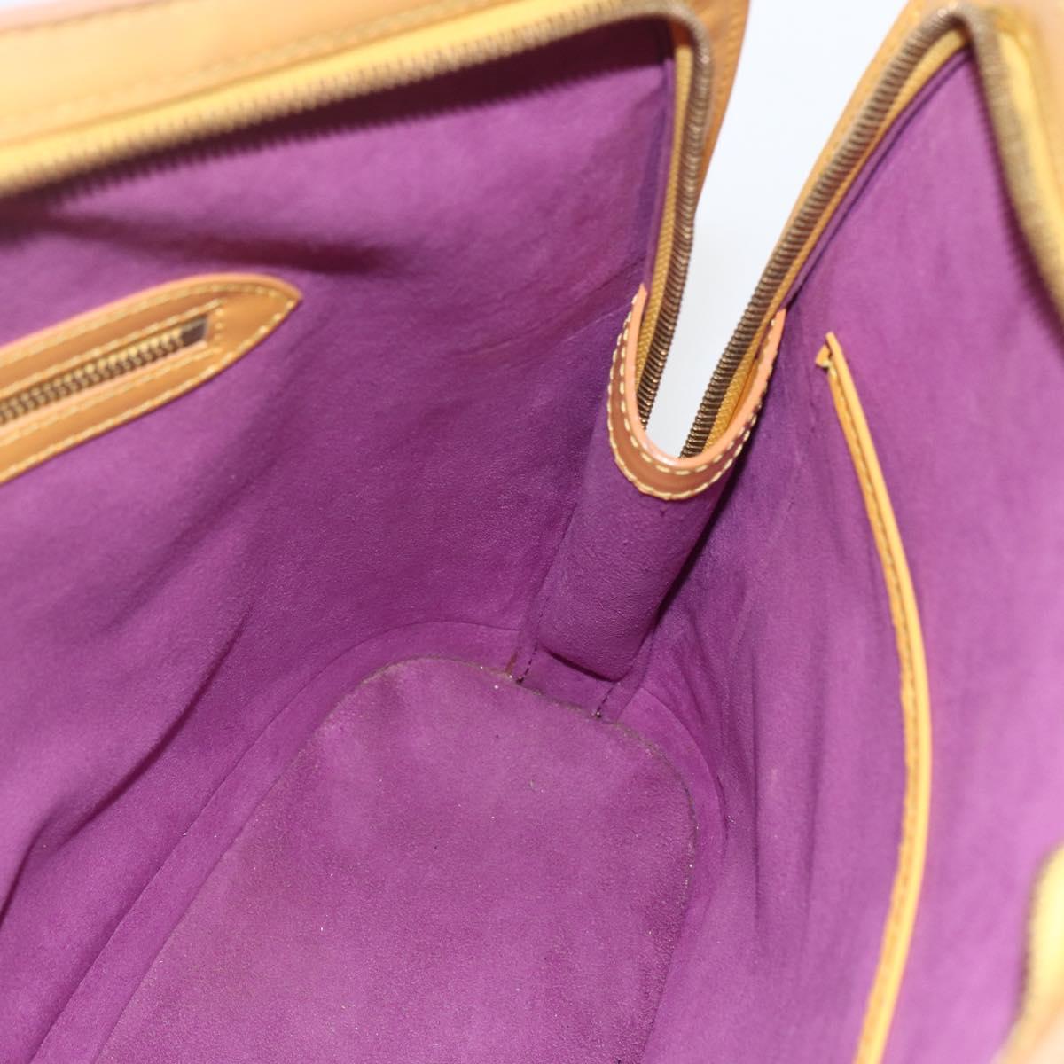 LOUIS VUITTON Epi Lussac Shoulder Bag Yellow M52289 LV Auth 156993