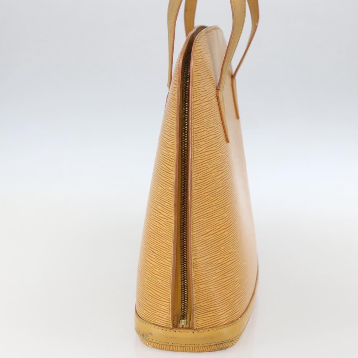 LOUIS VUITTON Epi Lussac Shoulder Bag Yellow M52289 LV Auth 156993