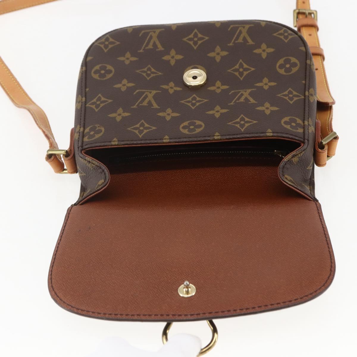 LOUIS VUITTON Monogram Saint Cloud MM Shoulder Bag M51243 LV Auth 156994