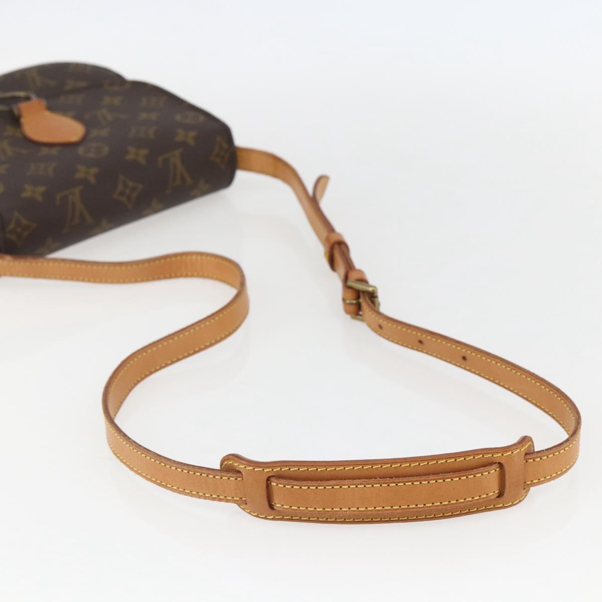 LOUIS VUITTON Monogram Saint Cloud MM Shoulder Bag M51243 LV Auth 156994