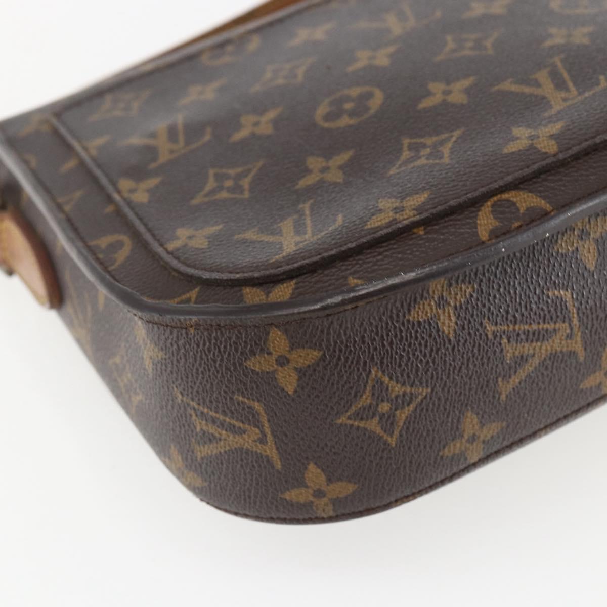 LOUIS VUITTON Monogram Saint Cloud GM Shoulder Bag M51242 LV Auth 156995