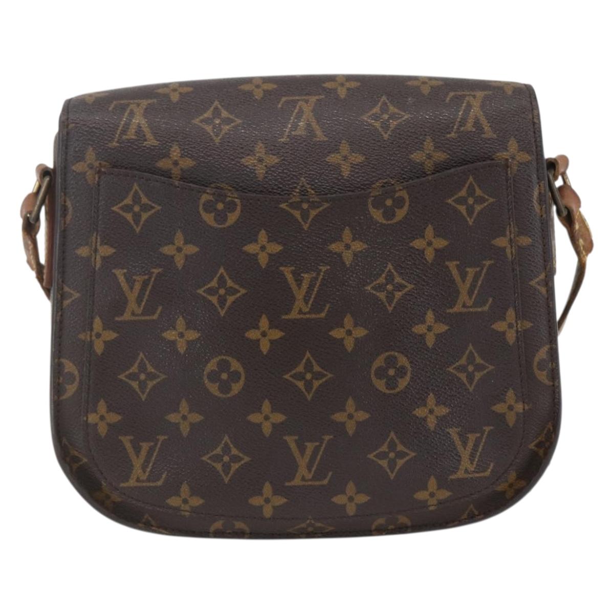 LOUIS VUITTON Monogram Saint Cloud GM Shoulder Bag M51242 LV Auth 156995